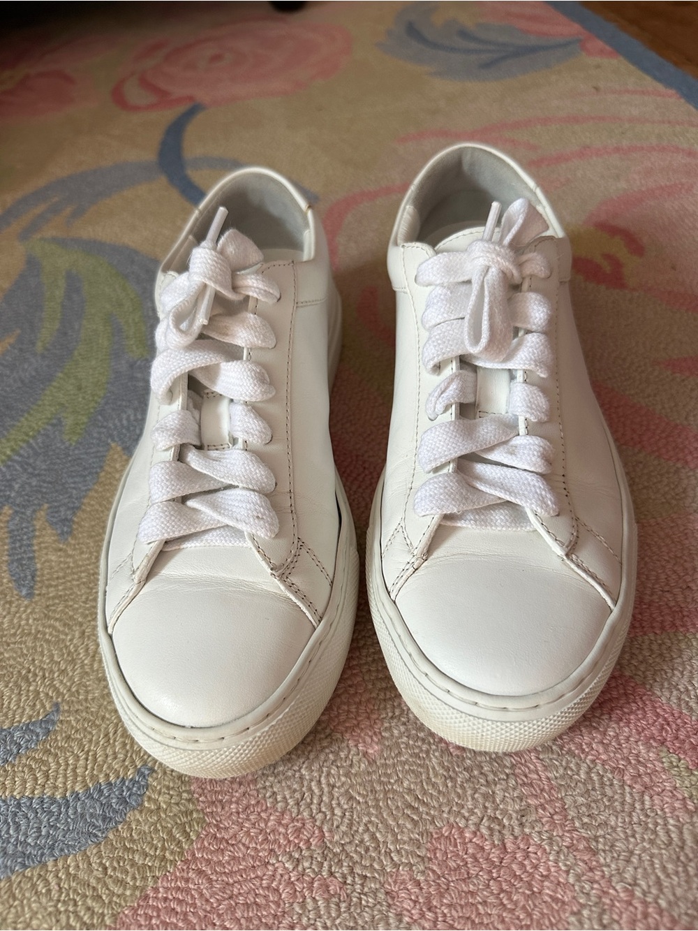 Koio Capri White Leather Sneakers